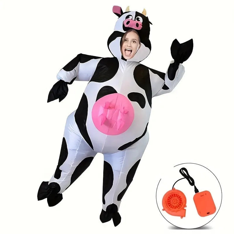 Inflatable Cow Costume