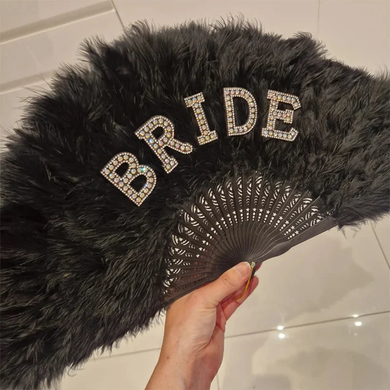Gothic Bride Fan