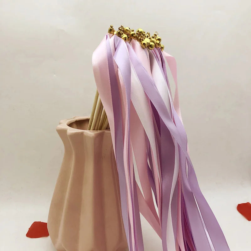 Wedding Ribbon Wands